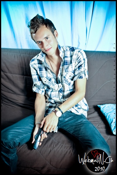 Shooting Portrait - Model Matthieu - BG