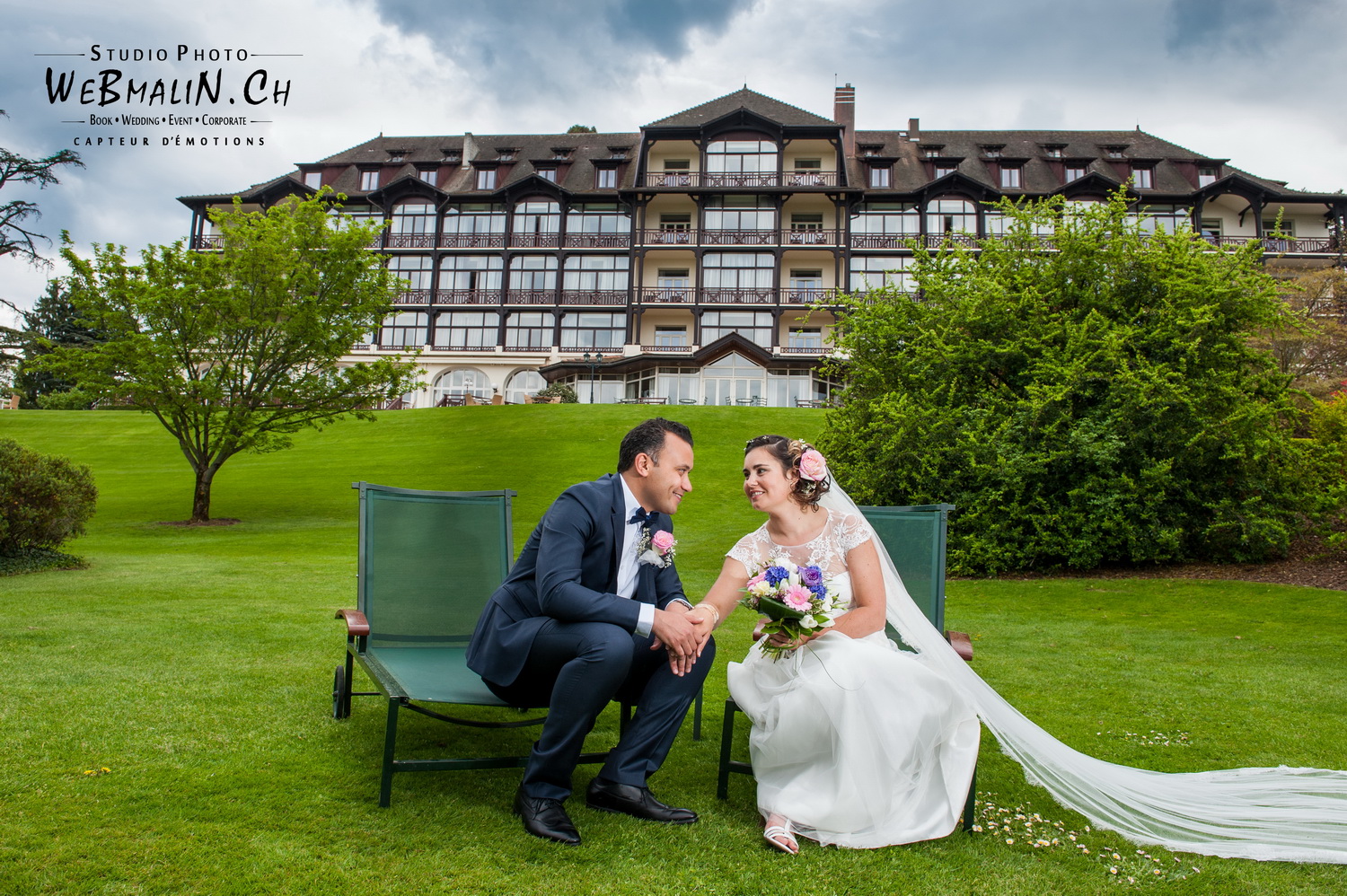 Mariage Evian Hotel Ermitage - Mohamed & Gaelle