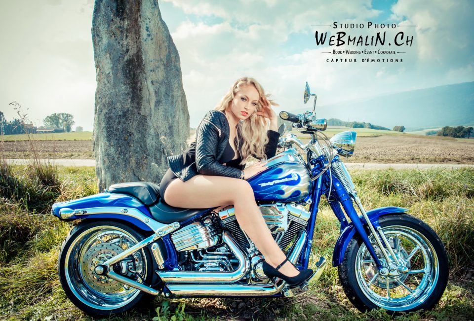 Portfolio - Harley Davidson Softail Springer CVO - Modele Elise