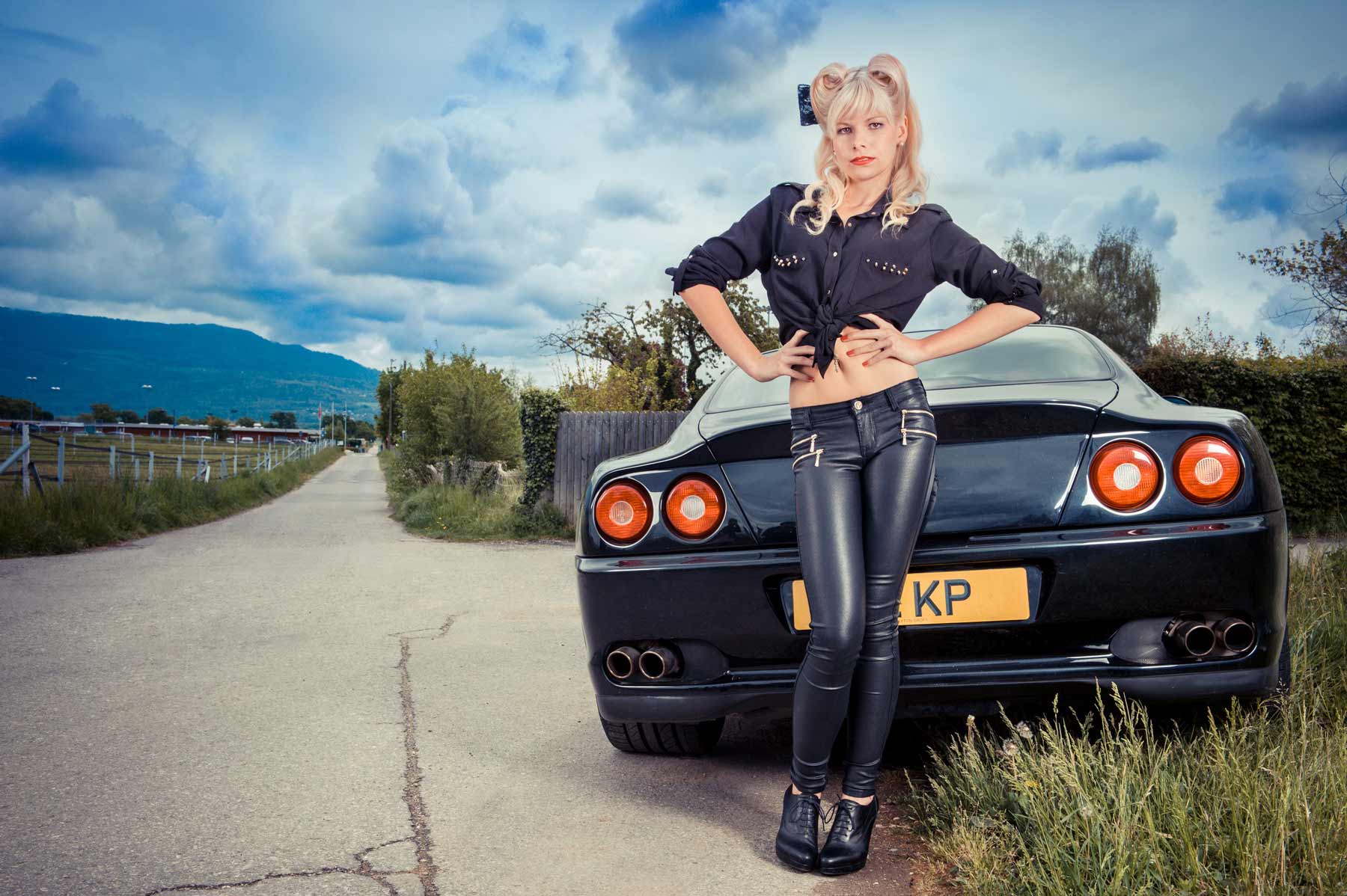 Top Modele - Ferrari Vs Jovana Kustrimovic - Geneve Photographe