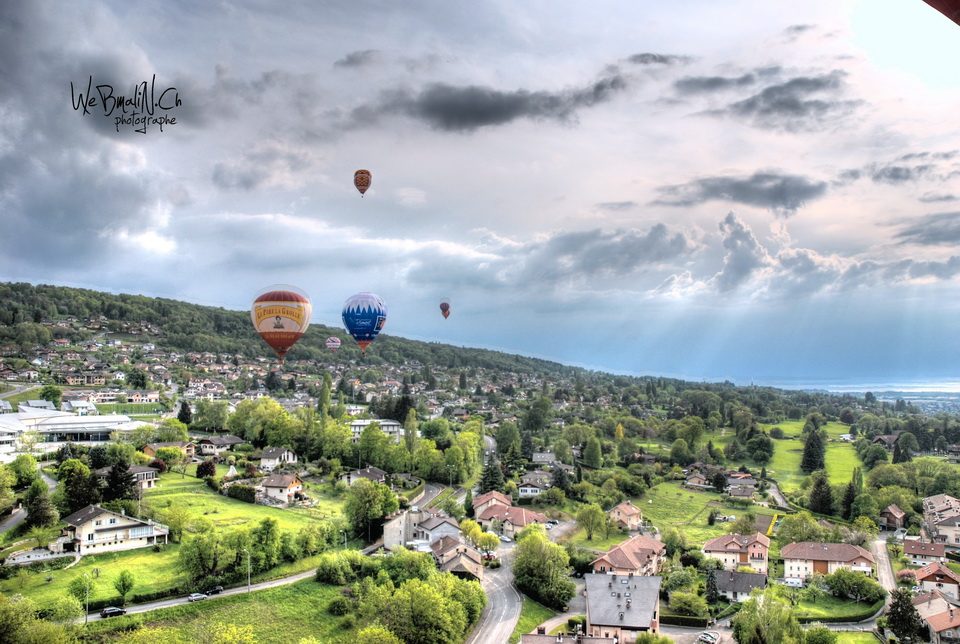 Post - Montgolfiade - Evian