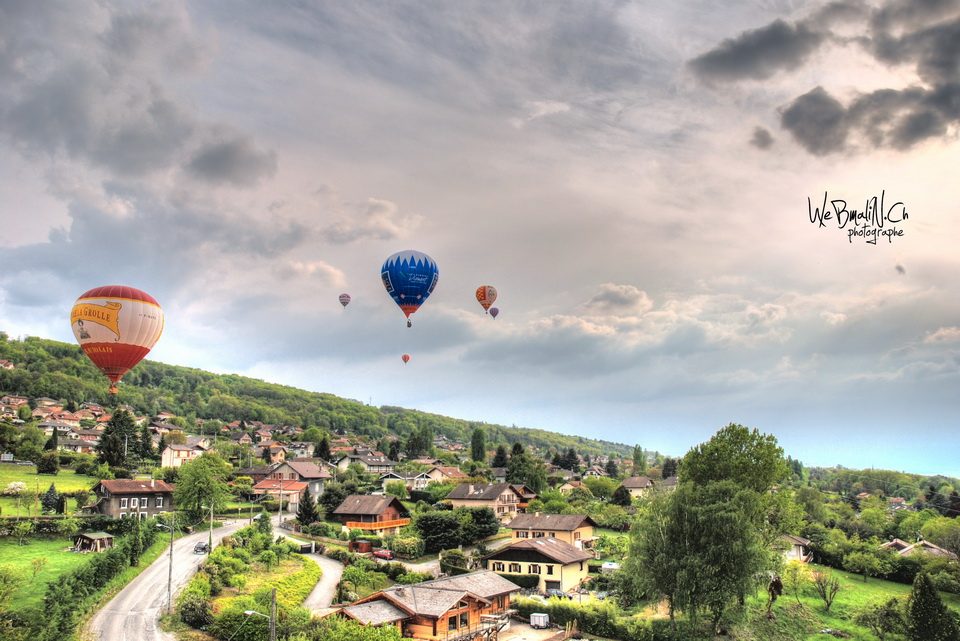 Post - Montgolfiade - Evian