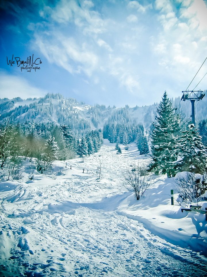 Post - Station - Thollon - Pistes Retour Les Lanches