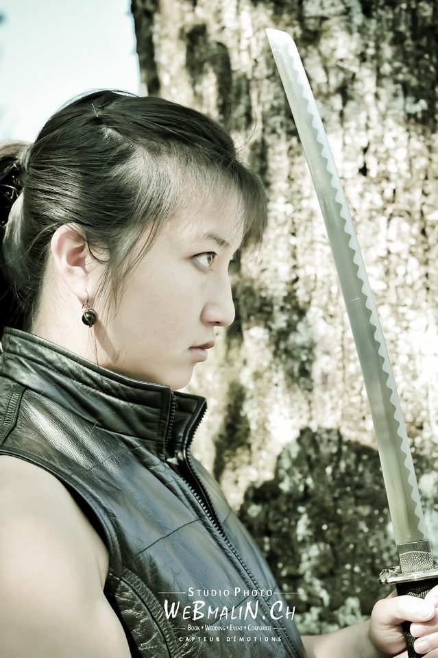 Post - Shooting Photo - Model Samourai - Marie