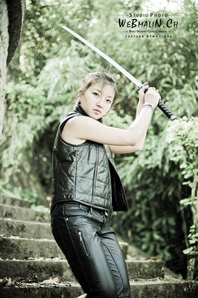 Post - Shooting Photo - Model Samourai - Marie