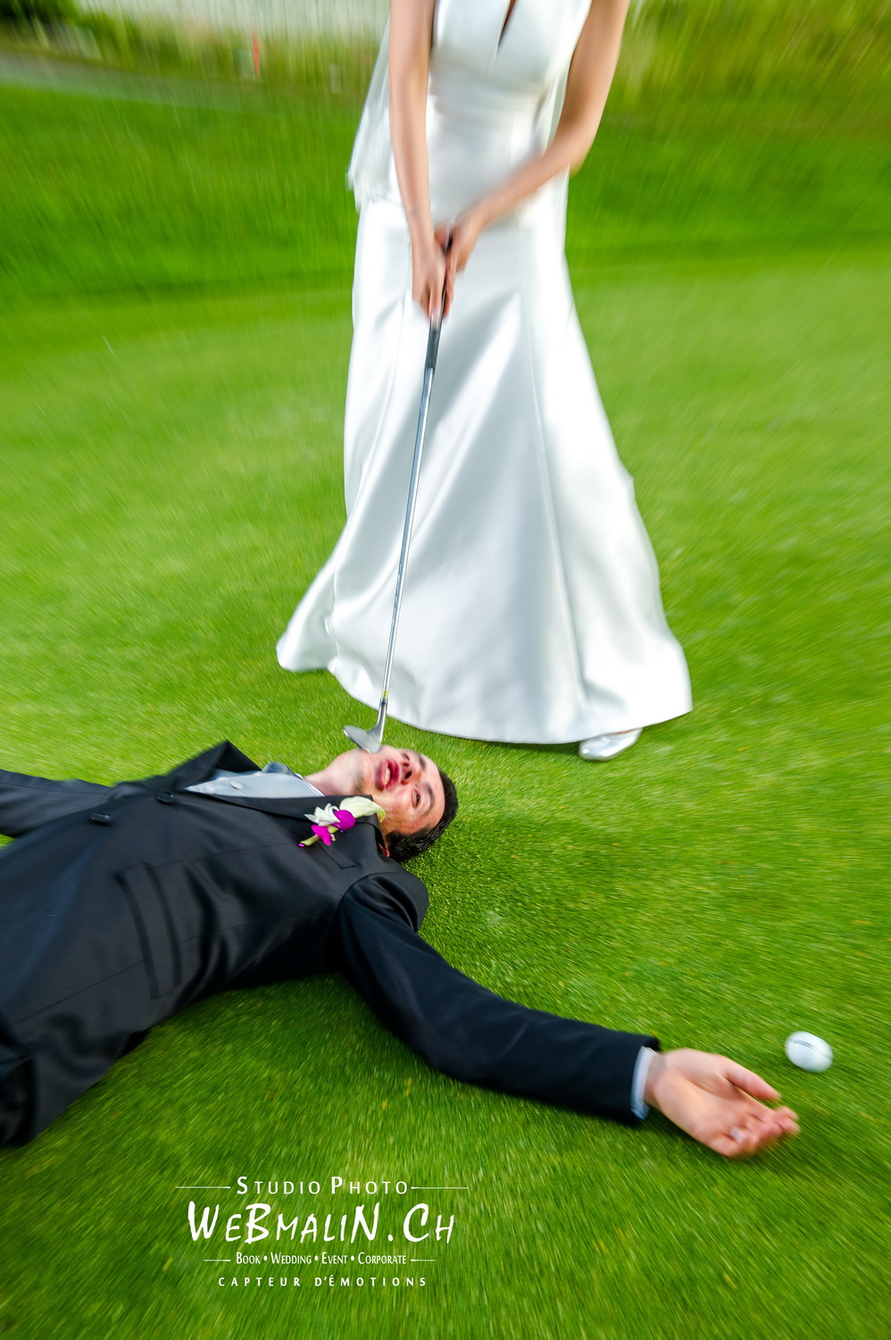 Mariage Thonon Golf - Aurelien & Cécile