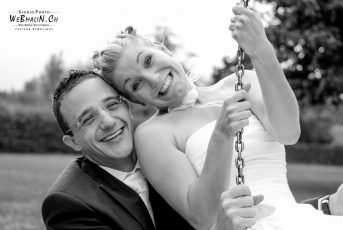 Mariage en Noir & Blanc – Evian • Thonon
