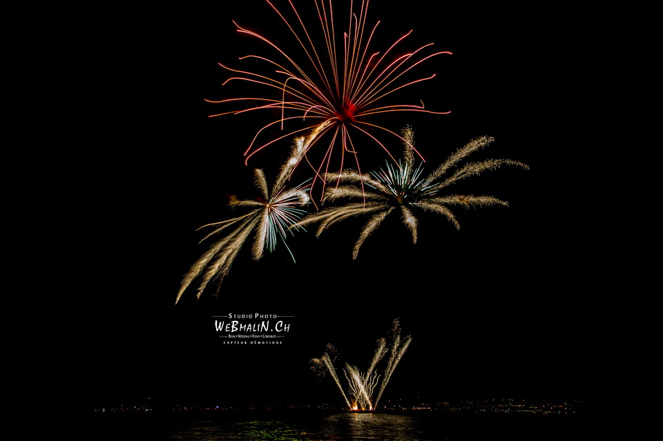 Feux Artifices Evian Lac Leman
