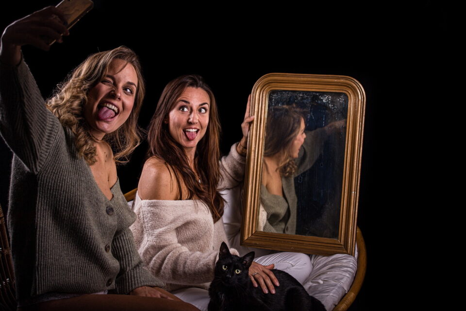 Portfolio - Séance Grossesse - Shooting Domicile - Modèle Marie & Charlottte - bDSC_1632-1
